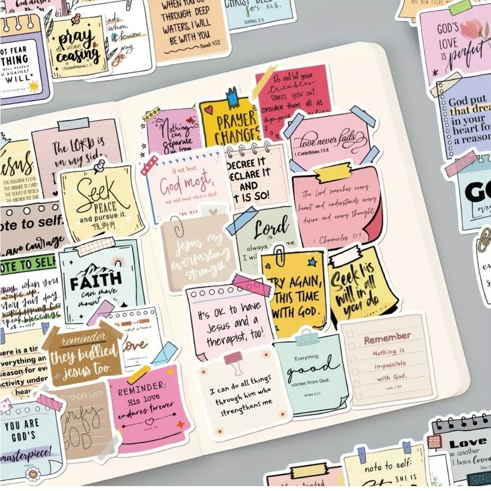 Inspirational Stickers Set - Multicolor - Picture 10 of 10